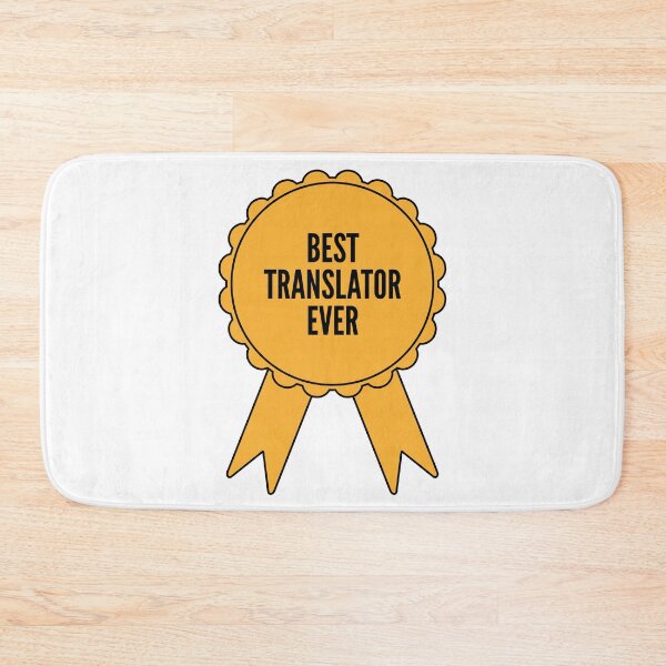Item preview, Best Translator Ever Gold Medal Achievement designed and sold by SVPOD.