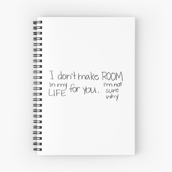 Item preview, I don't make room in my life for you. I'm not sure why. designed and sold by gruntledca.