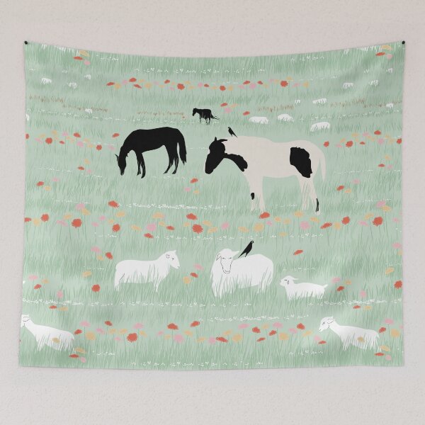 Item preview, Horse, Sheep, & Farm Pattern designed and sold by StudioPosies.
