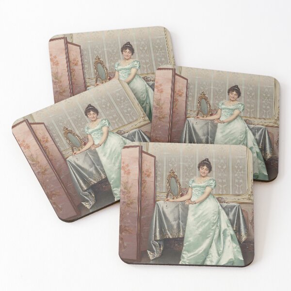 Item preview, Classic Portrait Painting of Beautiful Vintage Regency Era Woman designed and sold by Secondhand-Rose.