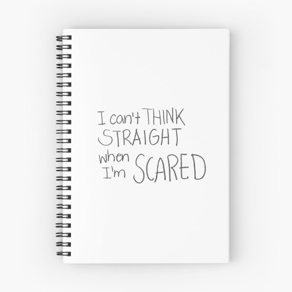 Item preview, I can't THING STRAIGHT when I'm SCARED designed and sold by gruntledca.
