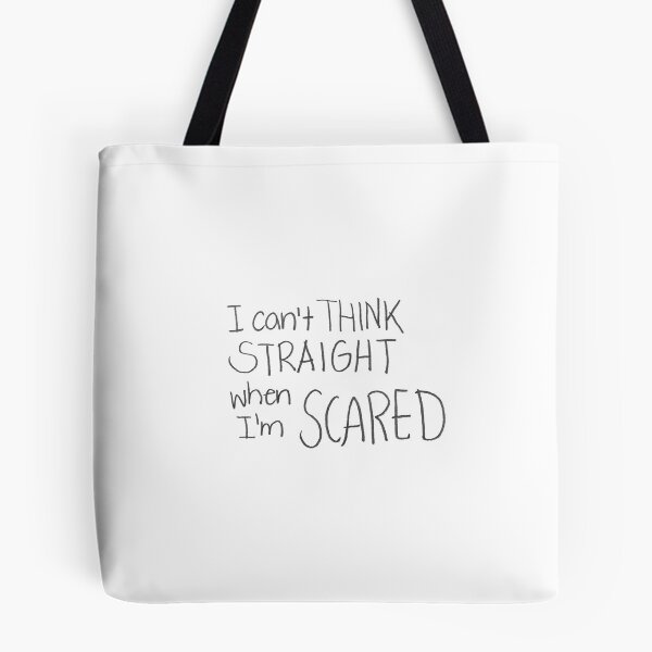 Item preview, I can't THING STRAIGHT when I'm SCARED designed and sold by gruntledca.