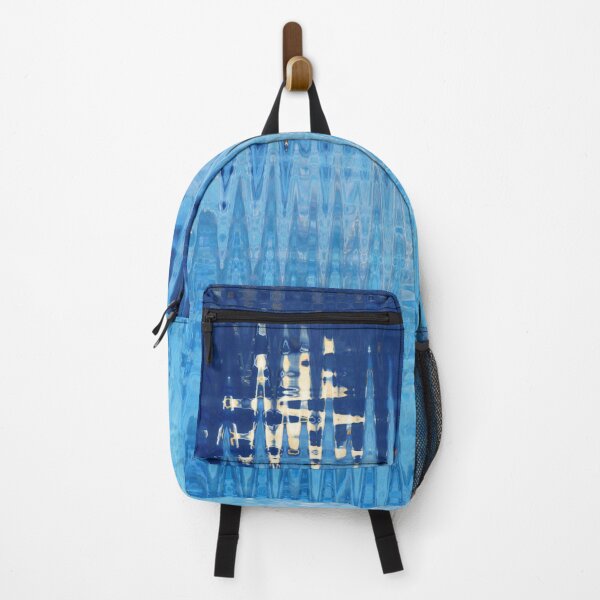 Item preview, Coastal Abstract Ocean Lines in Blue Shades Water Aesthetic Reflection 1 of 4 designed and sold by Beachy.
