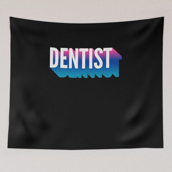 Item preview, Dentist With Long Gradient Shadow designed and sold by SVPOD.