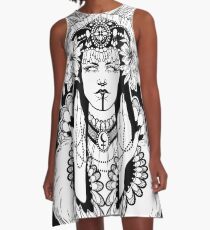 Left Hand Path Lilith A-Line Dress