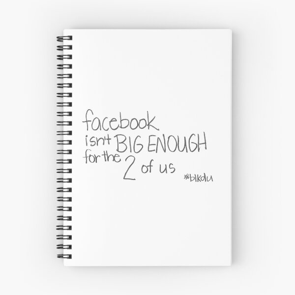 Item preview, Facebook isn't big enough for the 2 of us #blkdu designed and sold by gruntledca.