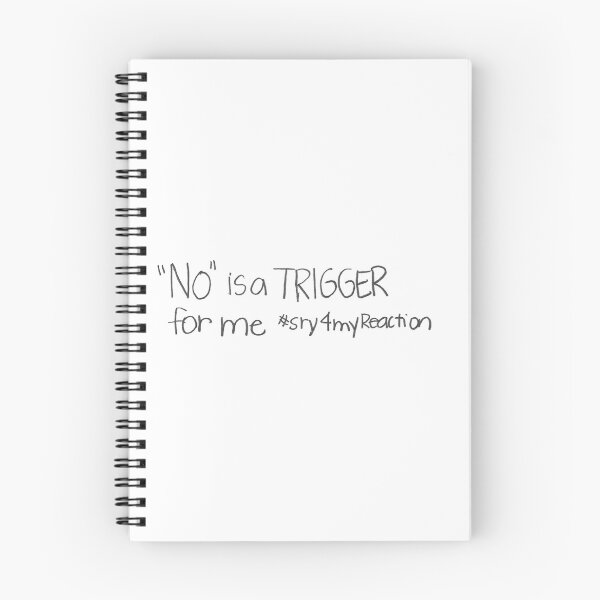 Item preview, "No" is a trigger for me #sry4myreaction designed and sold by gruntledca.