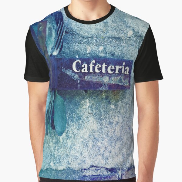 Cafeteria sign - dePace' Graphic T-Shirt