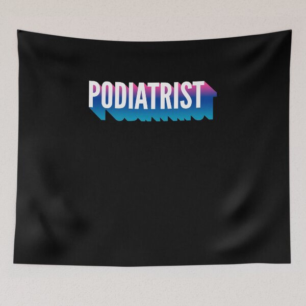 Item preview, Podiatrist With Long Gradient Shadow designed and sold by SVPOD.