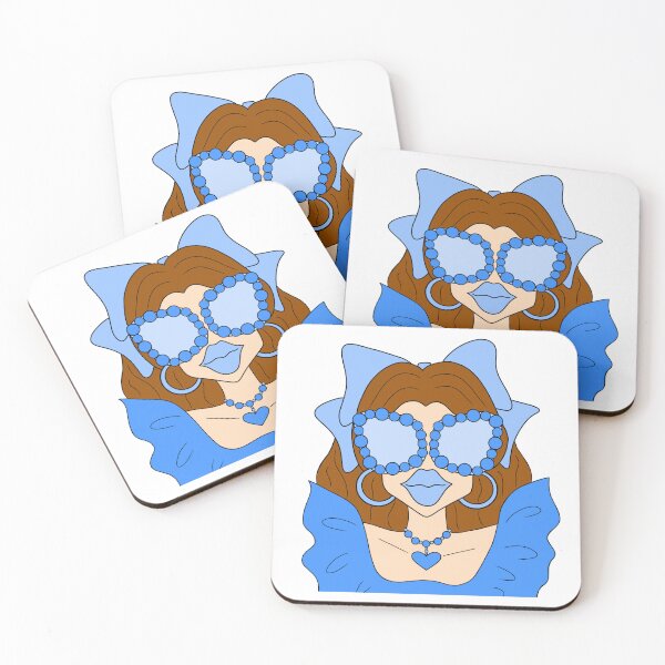 Item preview, light blue funky girl 2 designed and sold by Anna Buse.