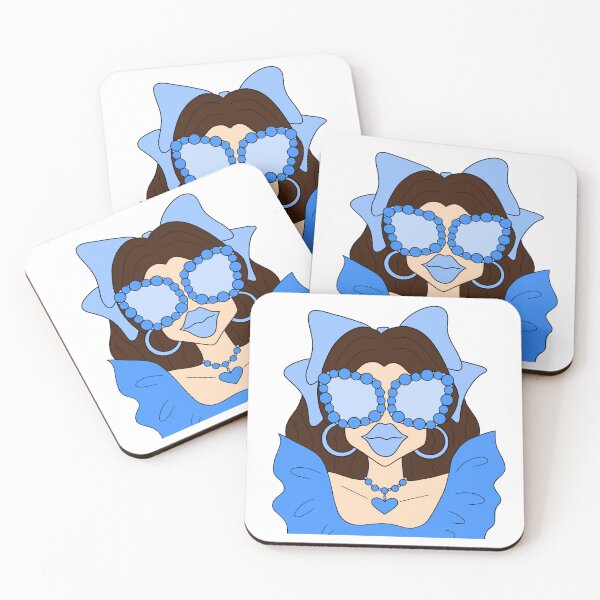 Item preview, light blue funky girl 3 designed and sold by Anna Buse.