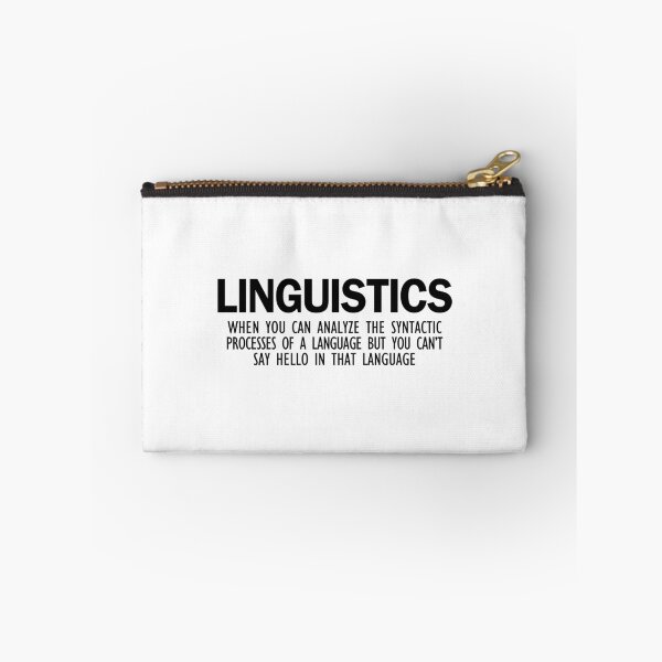 Artikelvorschau, Linguistik: In dieser Sprache kann man nicht Hallo sagen entworfen und verkauft von gembers.