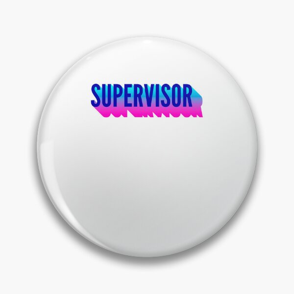 Item preview, Supervisor With Long Gradient Shadow designed and sold by SVPOD.