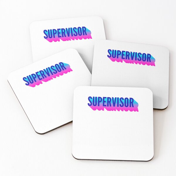 Item preview, Supervisor With Long Gradient Shadow designed and sold by SVPOD.
