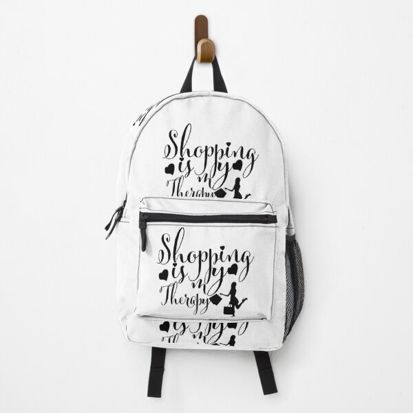 Item preview, shopping is my therapy t-shirt designed and sold by Herodz.
