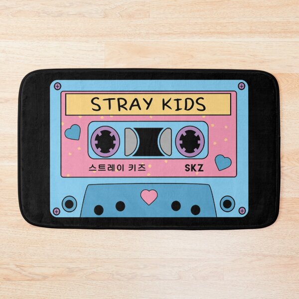 Item preview, STRAY KIDS Cute Retro Pastel Cassette Tape Blue Pink designed and sold by NICRICE.