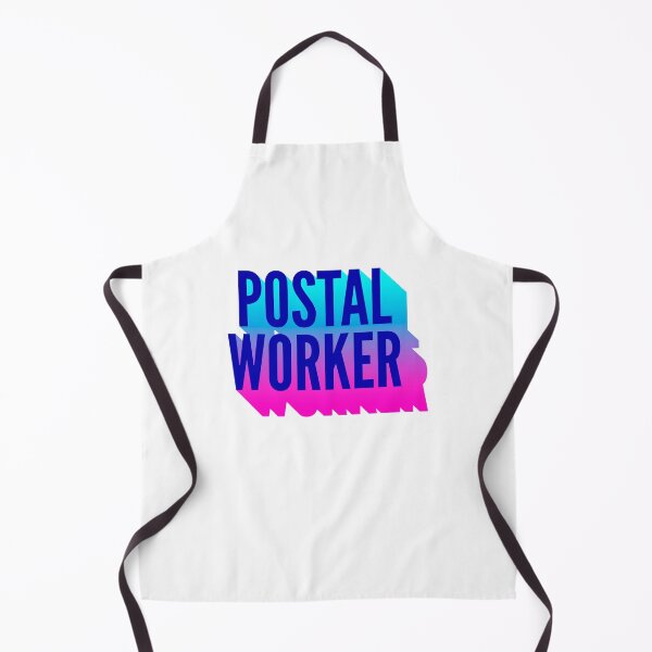 Item preview, Postal Worker With Long Gradient Shadow designed and sold by SVPOD.