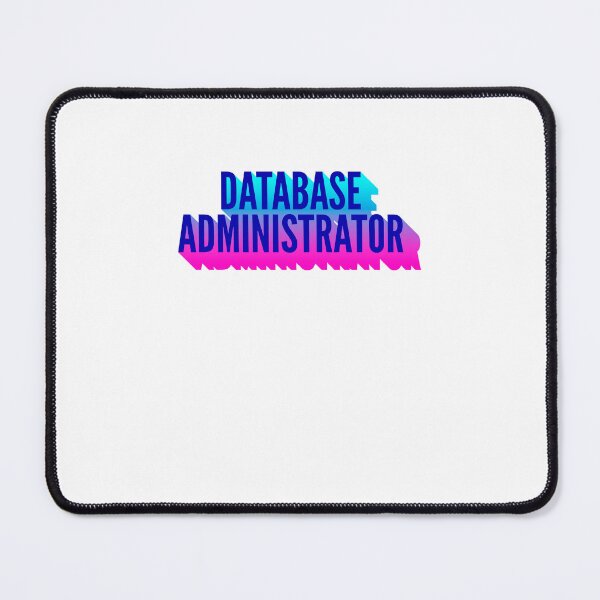 Item preview, Database Administrator With Long Gradient Shadow designed and sold by SVPOD.