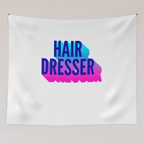 Item preview, Hair Dresser With Long Gradient Shadow designed and sold by SVPOD.