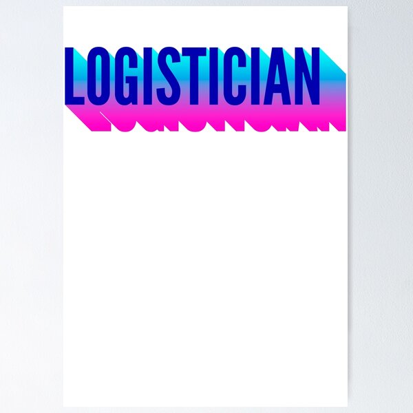 Item preview, Logistician With Long Gradient Shadow designed and sold by SVPOD.