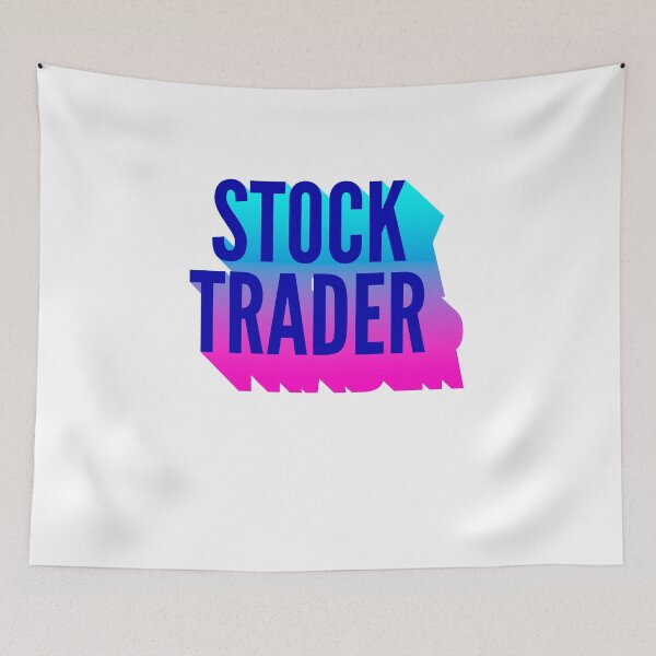 Item preview, Stock trader With Long Gradient Shadow designed and sold by SVPOD.