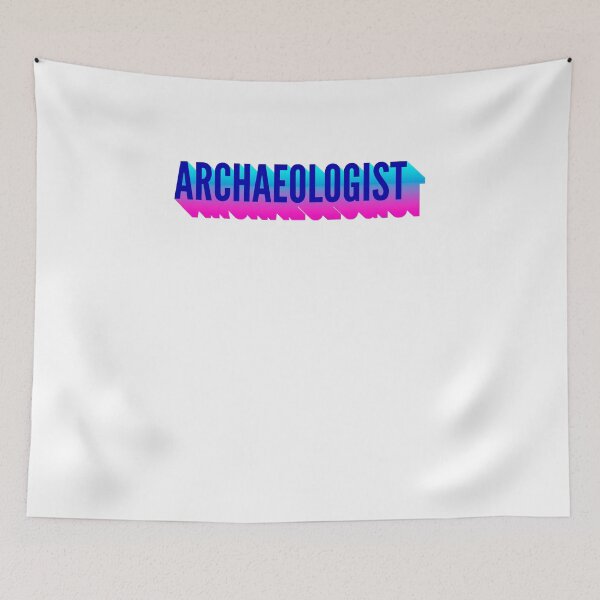 Item preview, Archaeologist With Long Gradient Shadow designed and sold by SVPOD.