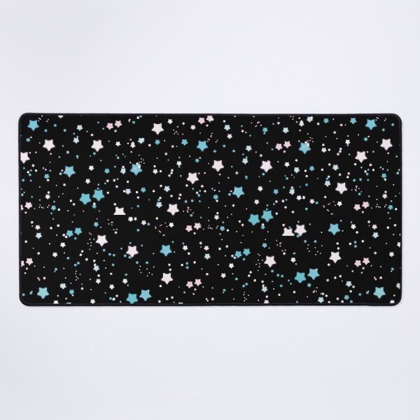 Item preview, Estrellas blancas y verde azulado, patrón de área azul textil, sombreado de estrellas, textura, azul designed and sold by peerlessdesign3.