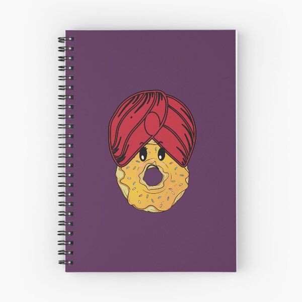 Aperçu de l'œuvre Turban indien sur un beignet punjabi créée et vendue par Donutlovers.