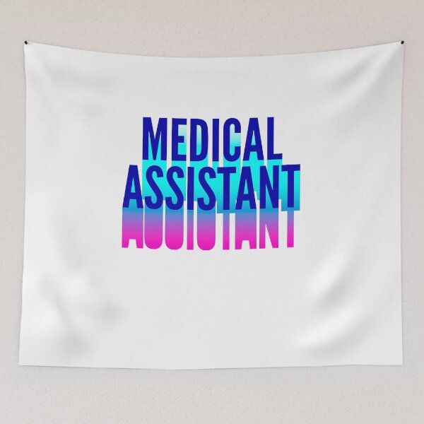 Item preview, Asistente médico con sombra de degradado largo designed and sold by SVPOD.