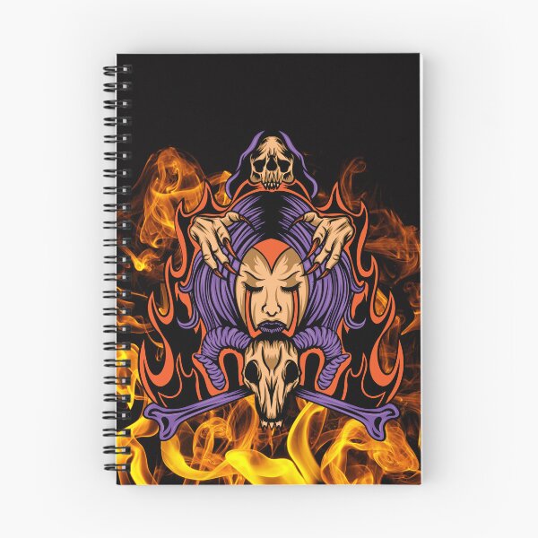 Item preview, Skull Burning Hell  designed and sold by ArtOfStars.