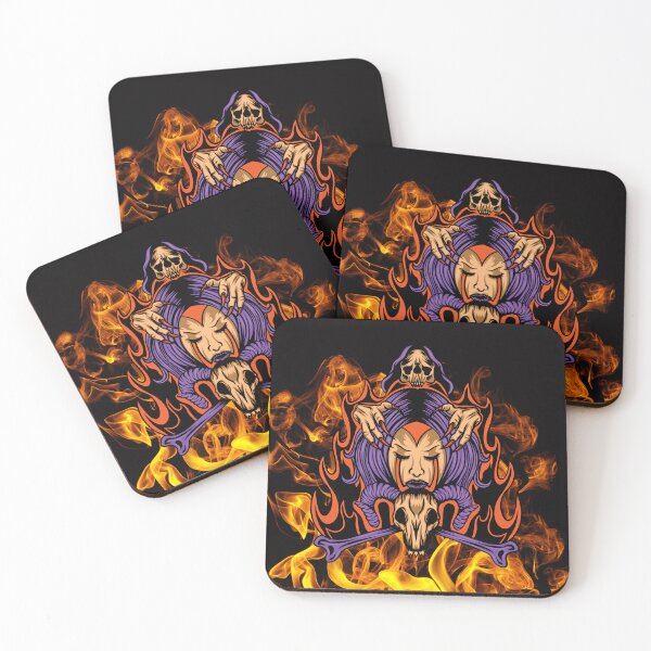 Item preview, Skull Burning Hell  designed and sold by ArtOfStars.