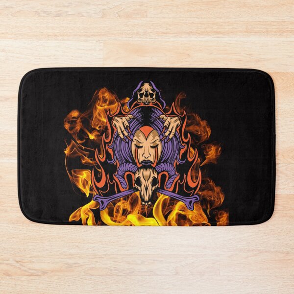 Item preview, Skull Burning Hell  designed and sold by ArtOfStars.