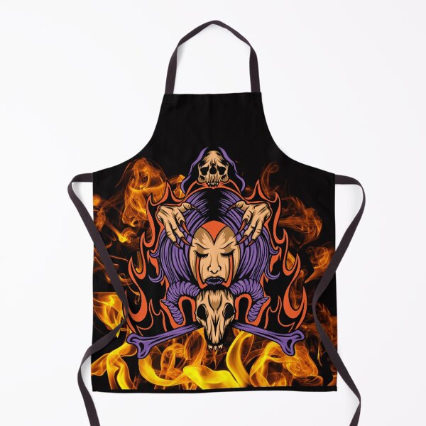 Item preview, Skull Burning Hell designed and sold by ArtOfStars.
