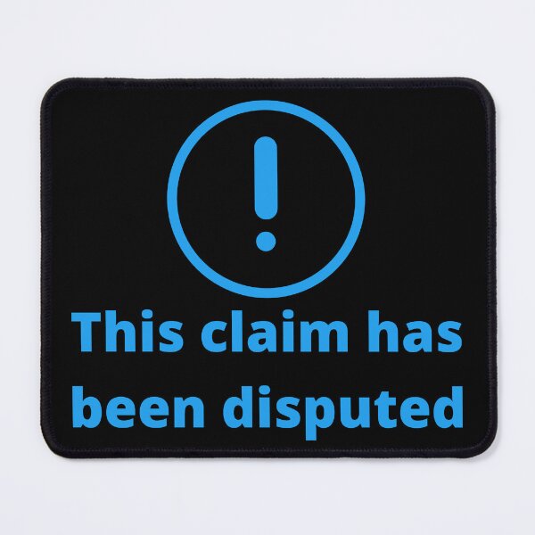 Item preview, This Claim Has Been Disputed designed and sold by VBeesTees.