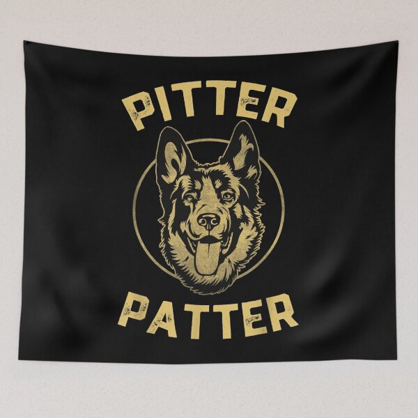Item preview, Funny Pitter Patter Arch logo Tshirt designed and sold by hardrhubarb1587.