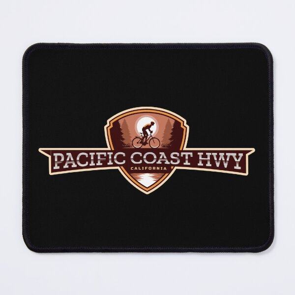 Item preview, Pacific Coast Highway Bicycle Trail, California designed and sold by LifeSpice.