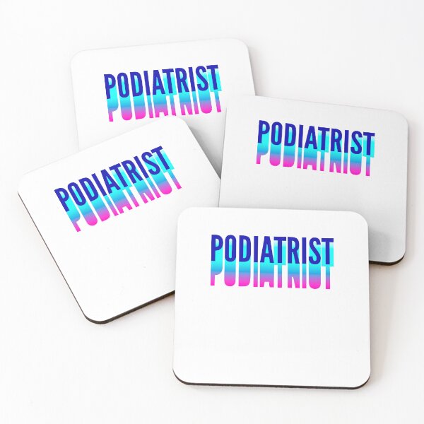 Item preview, Podiatrist With Long Gradient Shadow designed and sold by SVPOD.