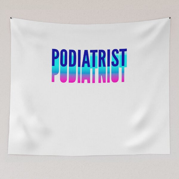 Item preview, Podiatrist With Long Gradient Shadow designed and sold by SVPOD.
