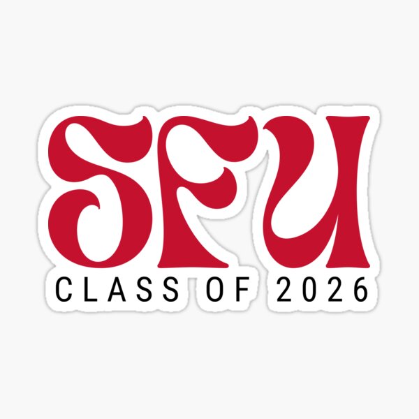 "SFU Class of 2026 Sticker" Sticker for Sale by goaliecatdesign Redbubble