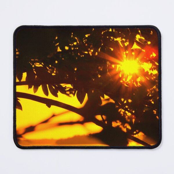 Item preview, The Sunset  Viewed Through the Leaves of the Rowan Tree designed and sold by IraNiva.
