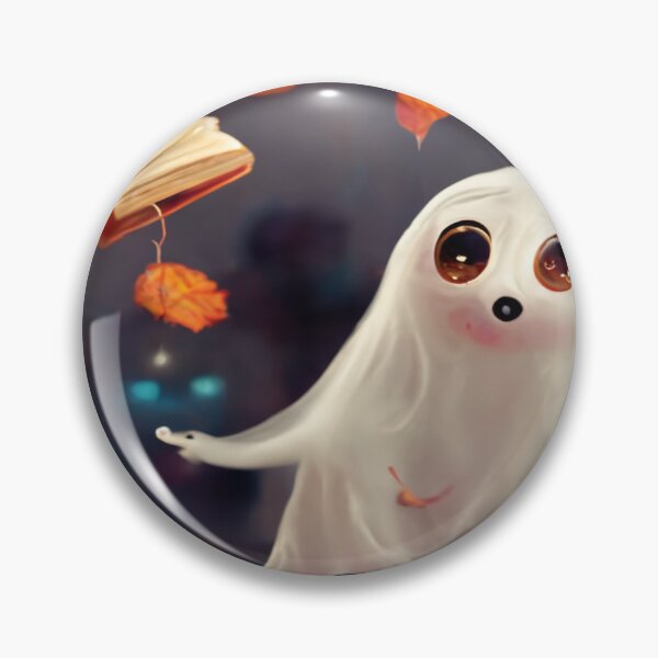 Item preview, Sweet Ghost reading Ghost stories designed and sold by Ktpier.