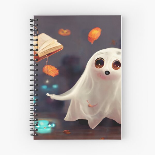 Item preview, Sweet Ghost reading Ghost stories designed and sold by Ktpier.