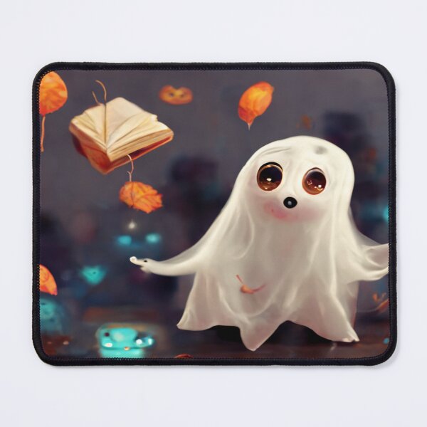 Item preview, Sweet Ghost reading Ghost stories designed and sold by Ktpier.
