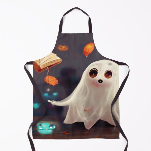 Item preview, Sweet Ghost reading Ghost stories designed and sold by Ktpier.