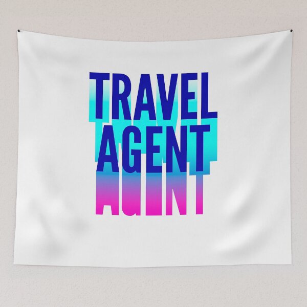 Item preview, Travel agent With Long Gradient Shadow designed and sold by SVPOD.