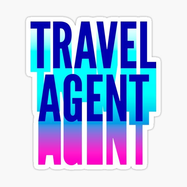 Item preview, Travel agent With Long Gradient Shadow designed and sold by SVPOD.