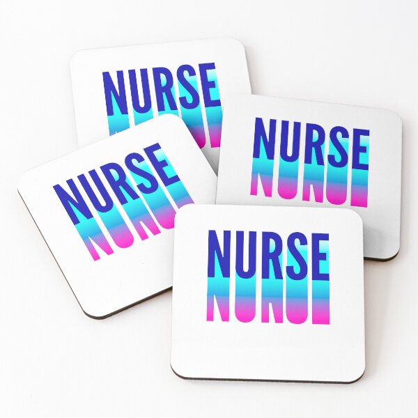 Item preview, Nurse With Long Gradient Shadow designed and sold by SVPOD.