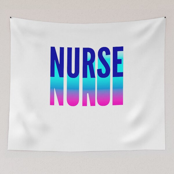 Item preview, Nurse With Long Gradient Shadow designed and sold by SVPOD.