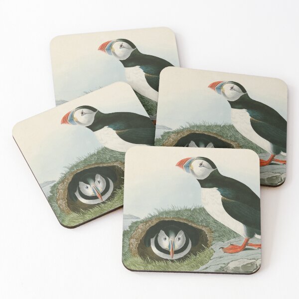 Item preview, Puffin -  John James Audubon Birds of America designed and sold by Natural History Prints.