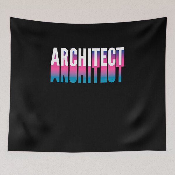 Item preview, Architect With Long Gradient Shadow designed and sold by SVPOD.